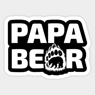 papa bear Sticker